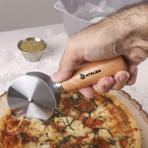 reGen Beechwood Pizza Cutter