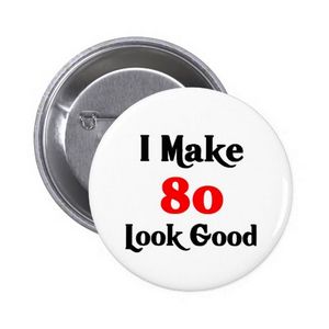 1 1/2" Round Button w/ Pin