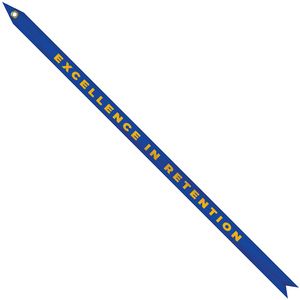 1 3/8" x 36" Custom Printed Knit Polyester Streamer