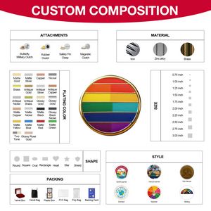 1" Custom Soft Enamel Lapel Pin