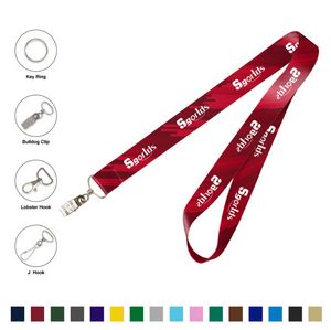 1'' Full Color Dye-Sublimated Lanyard