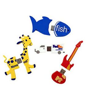 1 GB Custom 2 Dimensional USB Flash Drive