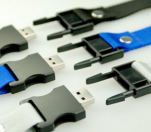 1 GB Lanyard USB Flash Drive