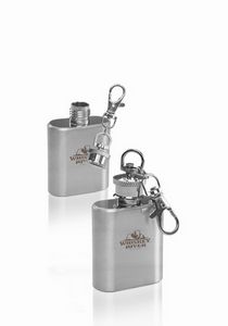 1 Oz. Keychain Hip Flasks