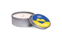 1 Oz. Soy Candle In Shallow Tin