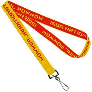 1" Woven Lanyard