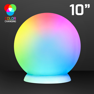 10" Floating LED Ball with Charger & Remote - BLANK