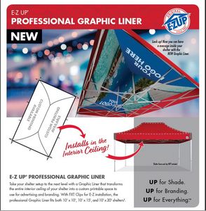 10' Professional Graphic Ceiling Liner