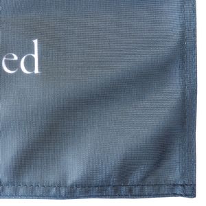 10' Single Reverse Portable Half Drop Banner w/Hardware Set