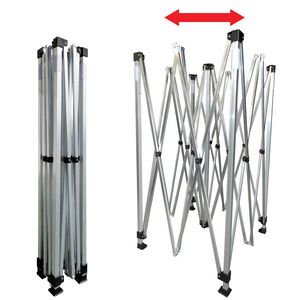 10' Square Canopy Tent w/1 Full Wall