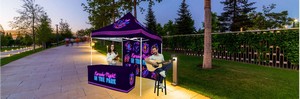 10' Tent Full Wall (Full-Bleed Dye Sublimation)