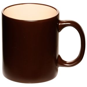 11 Oz. Matte Two-Tone Coffee Mugs