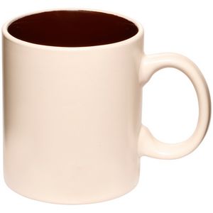 11 Oz. Matte Two-Tone Coffee Mugs