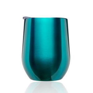 11 Oz. Stemless Wine Glasses w/Lid