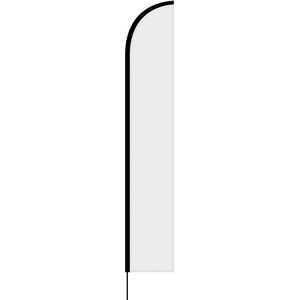 12' Double Sided Custom Portable Half Drop Banners