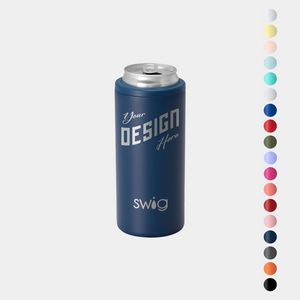 12 oz SWIGÂ® Stainless Steel Insulated Slim Can Cooler