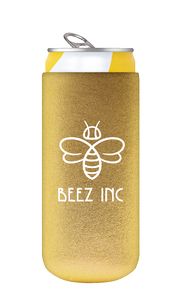 12 oz Slim Metallic Neoprene Can Cooler