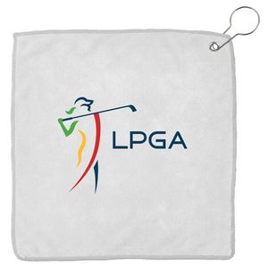 12" x 12" Sublimated Micro Fiber Golf Towel