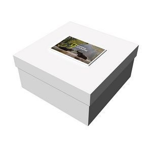 12" x 12" x 6" Deluxe White Gift Box