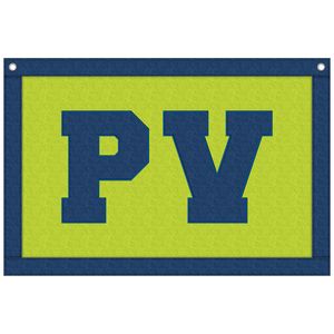 12" x 18" Appliqued Felt Banner