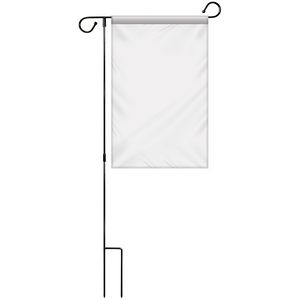 12" x 18" Custom Double Sided Garden Banner with Hardware