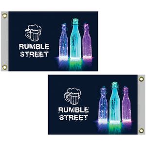 12" x 18" Double Sided Digitally Printed Knitted Polyester Flags
