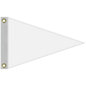 12" x 18" Single Reverse Knit Polyester Pennant