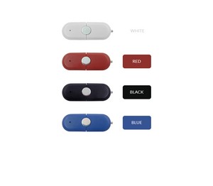 128 MB Racetrack Shaped USB Flash Drive