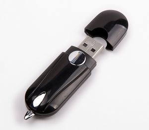 128 MB Transparent USB Flash Drive