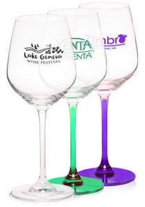 13 Oz. Lead Free Crystal Wine Glasses