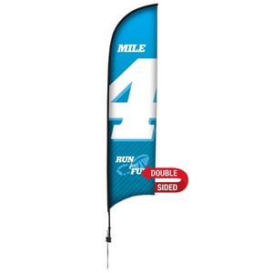 13' Premium Razor Sail Sign Flag