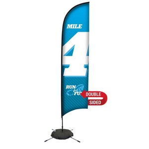 13' Premium Razor Sail Sign Flag