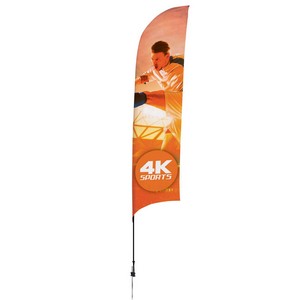 13' Streamline Razor Sail Sign Flag