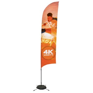 13' Streamline Razor Sail Sign Flag