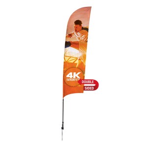 13' Streamline Razor Sail Sign Flag