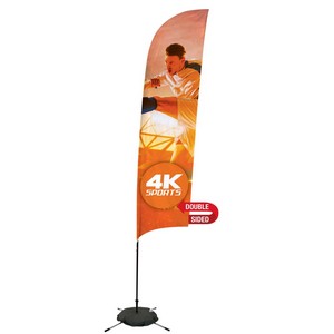 13' Streamline Razor Sail Sign Flag