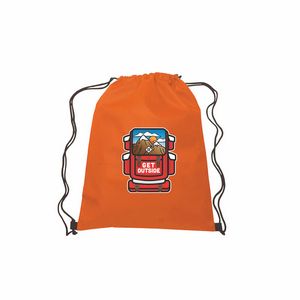 13"w x 16.5"h Drawstring Non-Woven Bag