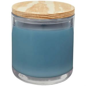 14 Oz. Luxury Candle in Glass Jar w/Wood Lid