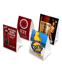 14 Point Table Tent Card w/ Matte Finish (4"x6")