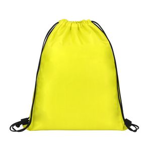 14" X 17" Lightweight Drawstring Budget Backpack