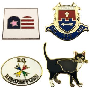 1.5'' Custom Hard Enamel Lapel Pin
