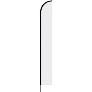 15' Double Sided Custom Portable Half Drop Banners