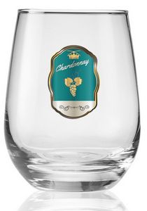 15.25 Oz. Libbey Stemless White Wine Glasses