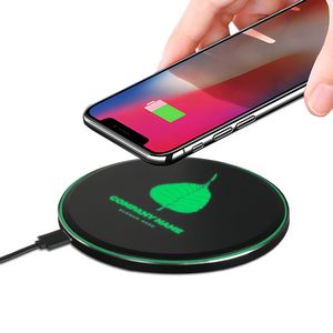 15W Wireless Charger with Light-up Logo