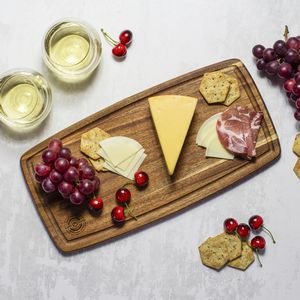 16" Acacia Cutting Board w/Juice Groove