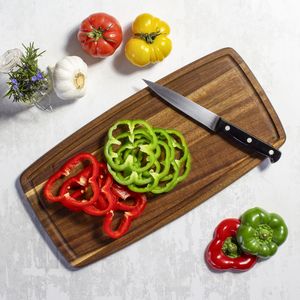 16" Acacia Cutting Board w/Juice Groove