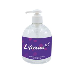 16 Oz. Instant Hand Sanitizer w/Pump