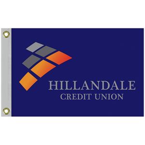 16" X 24" Digitally Printed Single Reverse Nylon Flag