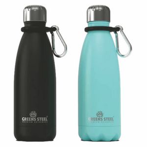 17 Oz. Green Steel® Coated Stainless Steel Water Bottle