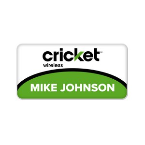 1/8" Acrylic Name Badge 3" x 1.5"